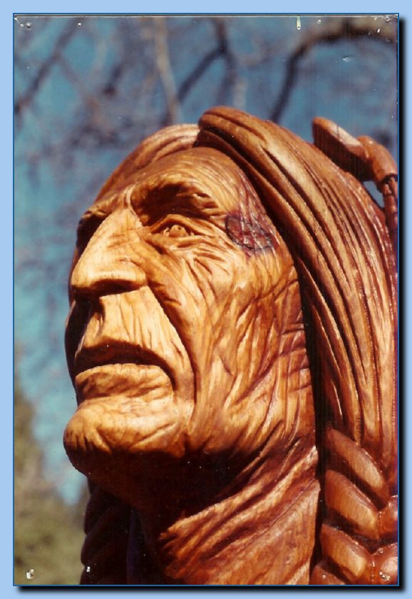 1-47 native american bust without feathers
